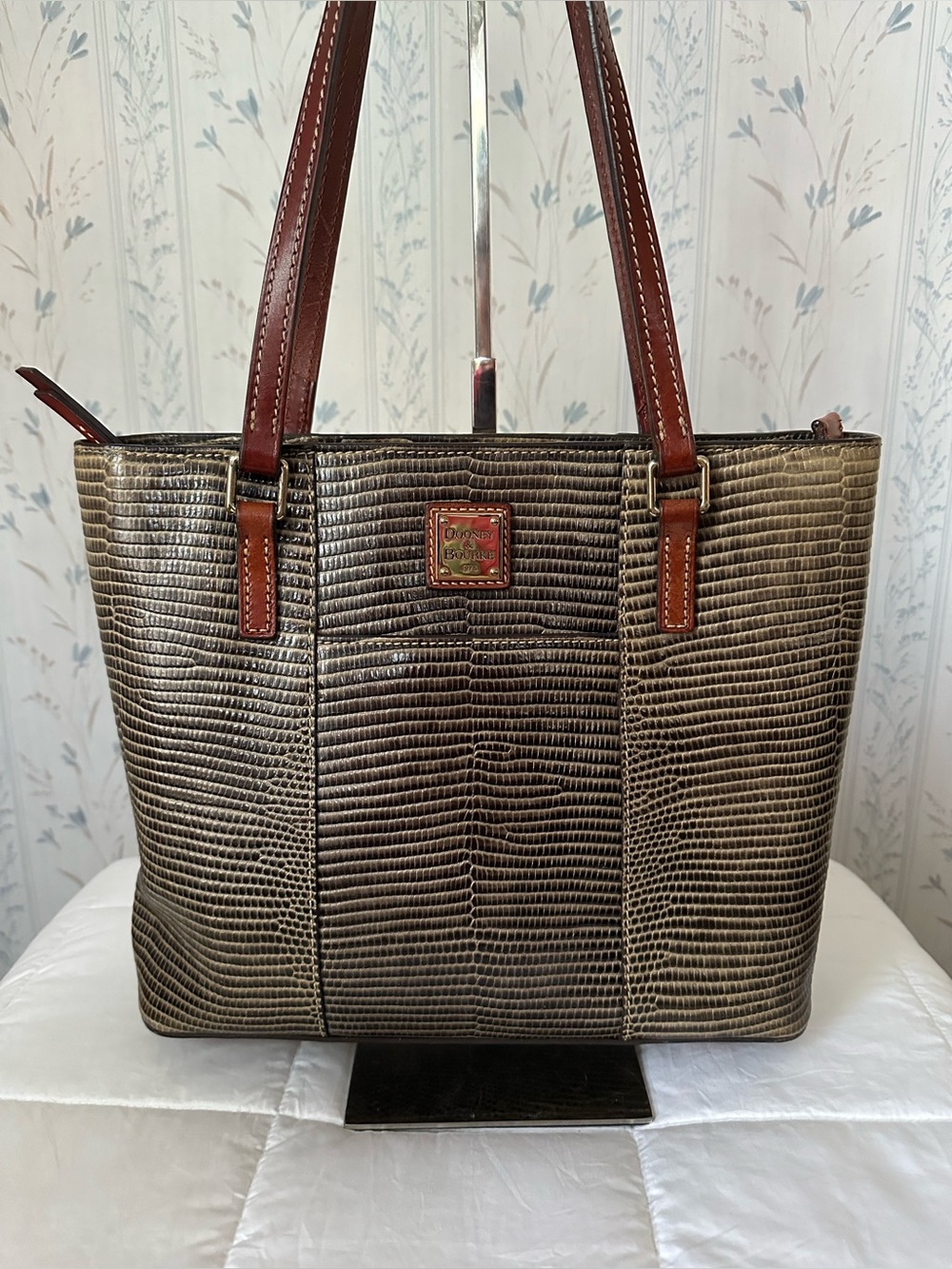 Dooney & Bourke Croc-Embossed Tote